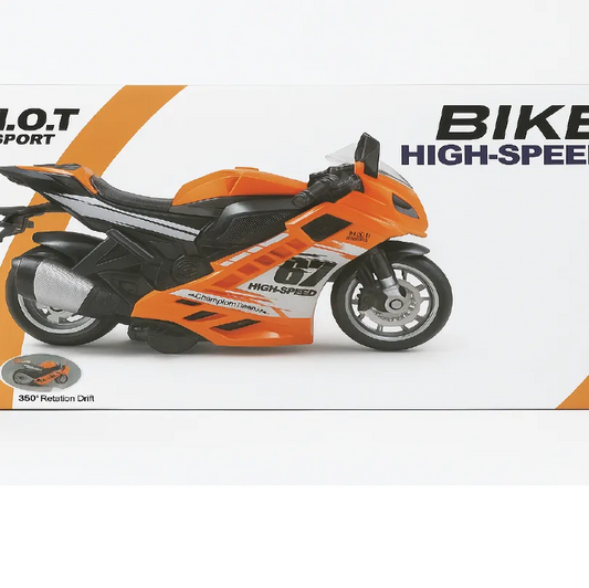 H.O.T Sport High-Speed Bike – 2-Wheel Racing Motorcycle with 350° Rotation Drift