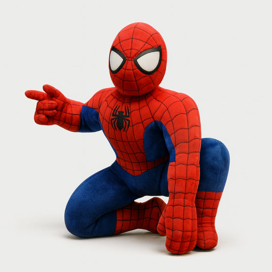 Spider-Man Plush Toy (80–100 cm) – Superhero Soft Doll for Kids