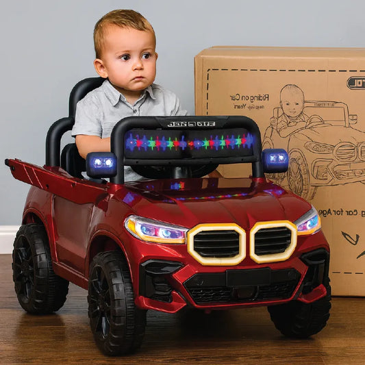 Kids Mini Cooper Electric Ride-On Car – 12V Battery Powered with Remote, Music & LED Lights