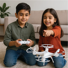 D13 RC Drone QuadCopter Toy – 2.4GHz Remote Control with 360° Flip Function (Kids & Beginners)