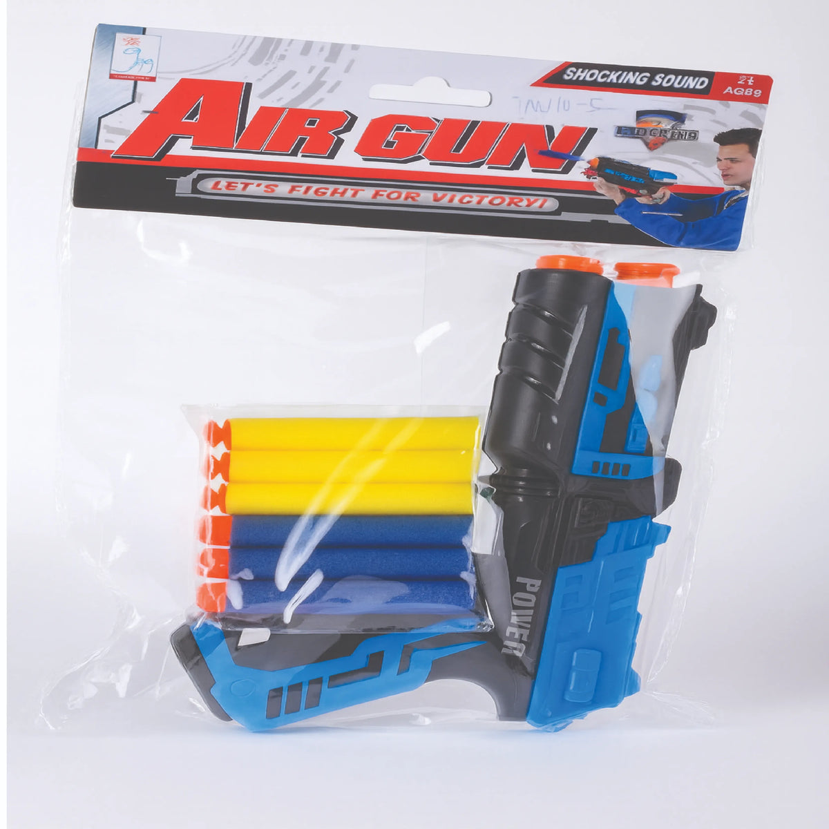 Air Gun Toy with Soft Foam Bullets – Safe Shooting Blaster Gun for Kids (Age 8+)