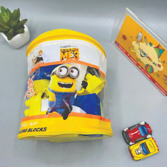 Despicable Me 3 Minions Building Blocks Set – Creative Construction Toy for Kids (Age 3+)