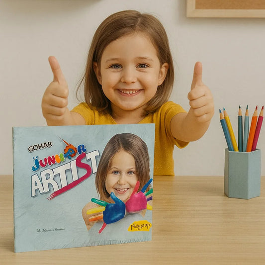 Gohar Junior Artist Drawing & Colouring Book – Fun Learning for Kids
