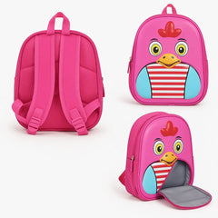Cartoon Chicken Kids Backpack – Lightweight & Cute School Bag for Boys and Girls