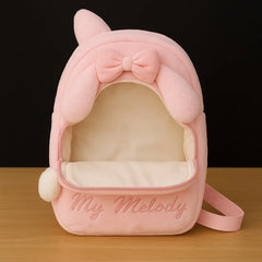 My Melody Plush Backpack – Soft  Cute Bag for Kids