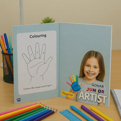 Gohar Junior Artist Drawing & Colouring Book – Fun Learning for Kids