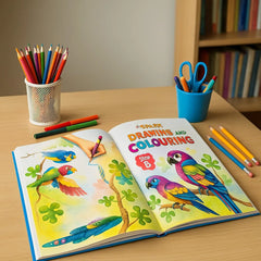 Spark Drawing and Colouring Book – Step B (For Kids 3+ Years)