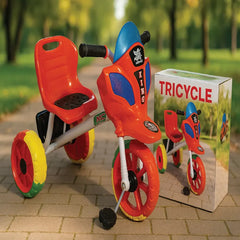 Sporty King Tricycle with Colorful Wheels