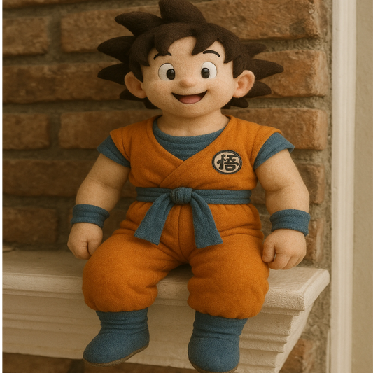 Dragon Ball Goku Plush Doll 35 – 40 cm Soft Anime Character Toy for Kids & Collectors