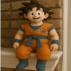 Dragon Ball Goku Plush Doll 35 – 40 cm Soft Anime Character Toy for Kids & Collectors