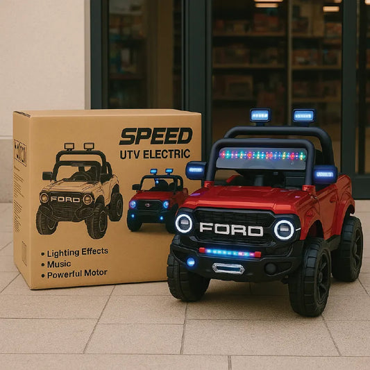 Kids BMW Electric Ride-On Car – 12V Battery Powered with Remote, Music & LED Lights