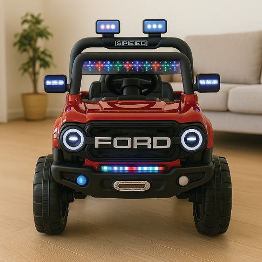 Ford Electric Ride-On Car for Kids – UTV Speed Edition with Lights, Music & Powerful Motor