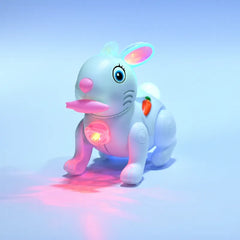 Jumping Rabbit Toy with Lights &amp; Music – Interactive Bouncing Bunny for Kids