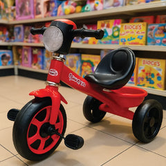 Dolphin Kids Tricycle – Strong & Stylish Ride for Toddlers (Red | Blue | Yellow)
