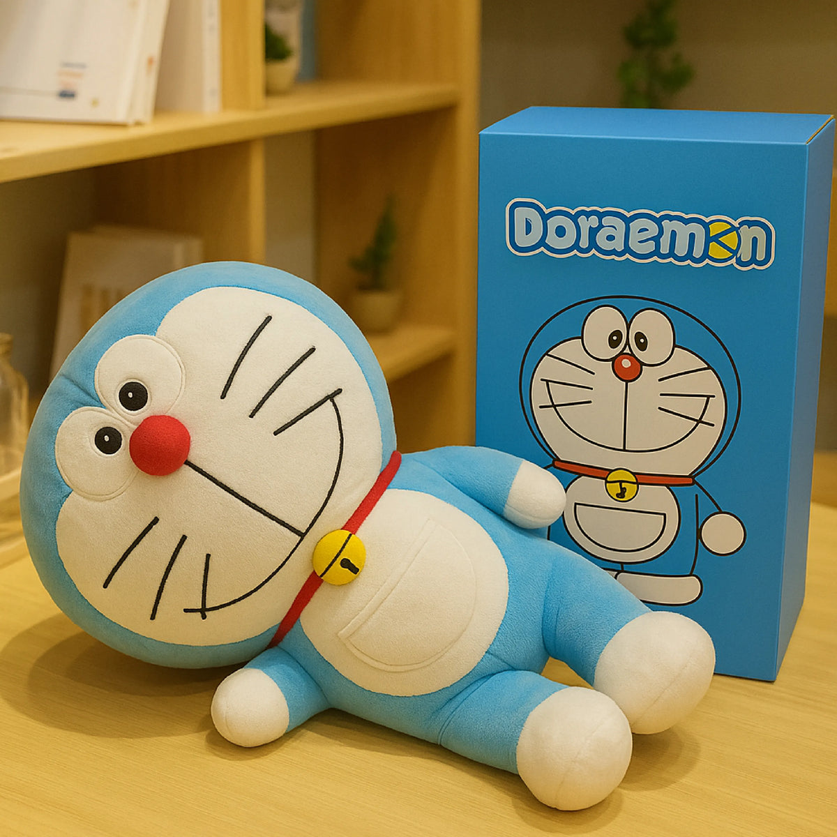 Doraemon Plush Toy (40–60 cm) – Soft Cartoon Character Stuffed Doll