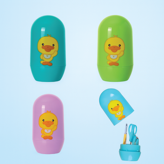 Duck Capsule Multipurpose Organizer – Cute Travel & Storage Case for Kids
