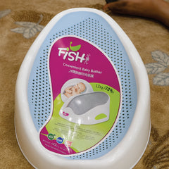 Fish Convenient Baby Bather – Ergonomic Infant Bath Support Seat