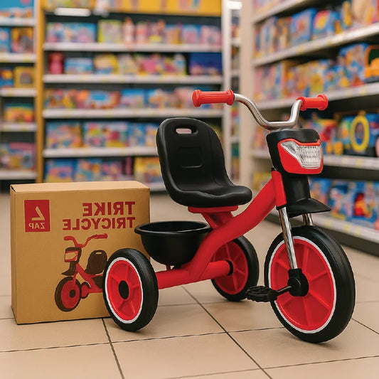 ZAP Trike Tricycle – Durable & Stylish Kids Ride (Red & Black)