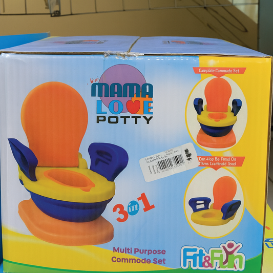 Mama Love 3-in-1 Baby Potty Seat – Multi-Purpose Commode Training Set