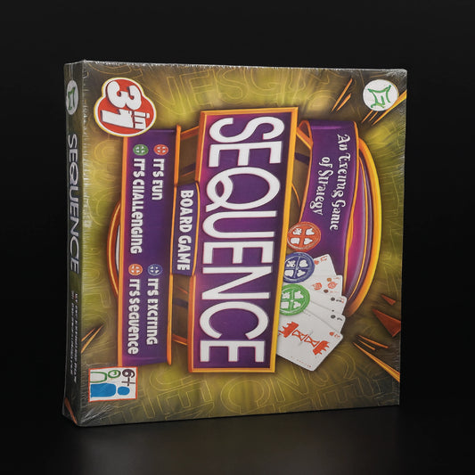 Sequence Strategy Board Game – Fun & Challenging Family Game (Ages 6+)
