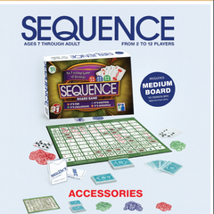 Sequence Strategy Board Game – Fun & Challenging Family Game (Ages 6+)