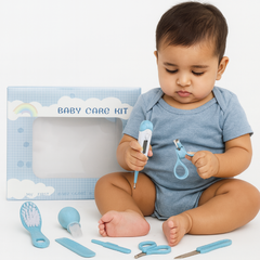 Baby Care Kit – 8 in 1 Newborn Grooming & Healthcare Set (BPA-Free, Safe for Infants)