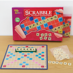 Scrabble – The Classic Crossword Board Game for Families & Kids