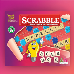 Scrabble – The Classic Crossword Board Game for Families & Kids