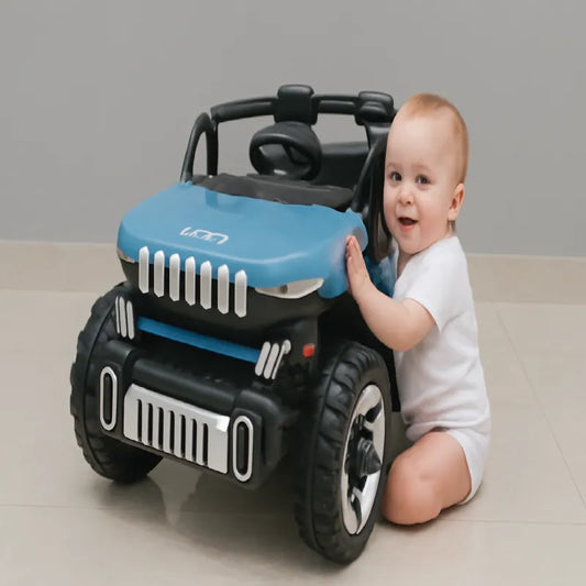 Kids Police Car Electric Ride-On Car – 12V Battery Powered with Remote, Music & LED Lights
