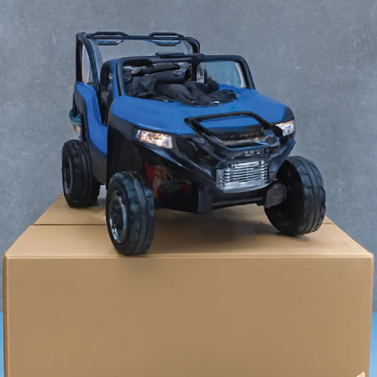 Kids Sports Convertible Electric Ride-On Car – 12V Battery Powered with Remote, Music & LED Lights