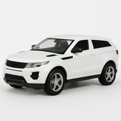 1:18 Scale White Model Car – Die-Cast Simulation Toy Vehicle for Kids (3+ Years)
