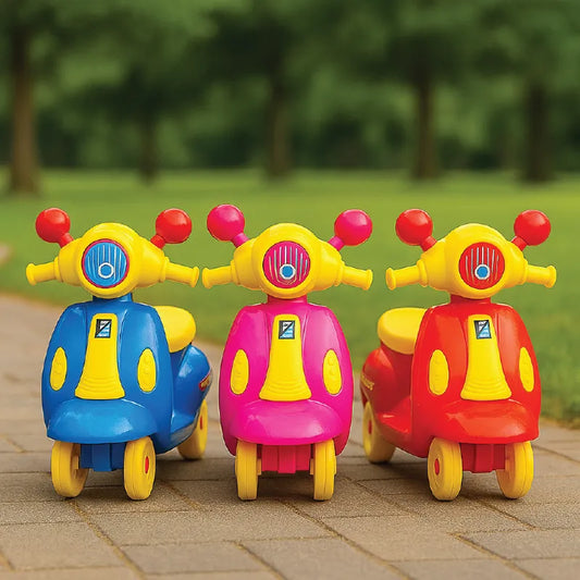 Kids Colorful Ride-On Scooters – Push Toy for Toddlers with Durable Wheels & Fun Design