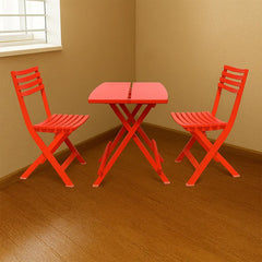 Kids Red Folding Table & Chair Set  Compact, Sturdy & Stylish