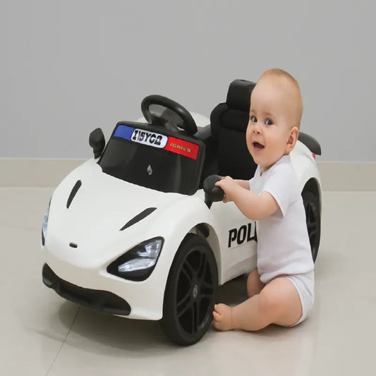 Kids Mercedes Electric Ride-On Car – 12V Battery Powered with Remote, Music & LED Lights