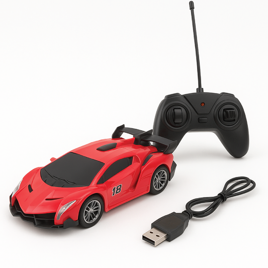 Crazy Racing RC Car – 5 Channel Remote Control Car with Spray Function & Rapid Speed