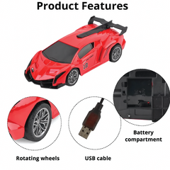 Crazy Racing RC Car – 5 Channel Remote Control Car with Spray Function & Rapid Speed