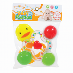 Baby Rattle Set – Colorful Sensory Rattle Toys for Newborns & Infants (0+ Months)