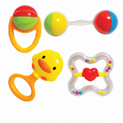 Baby Rattle Set – Colorful Sensory Rattle Toys for Newborns & Infants (0+ Months)