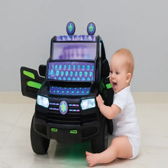 Kids Range Rover Electric Ride-On Car – 12V Battery Powered with Remote, Music & LED Lights