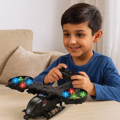 Model Helicopter Toy with Lights & Sound – Large Size Rescue & Action Helicopter for Kids