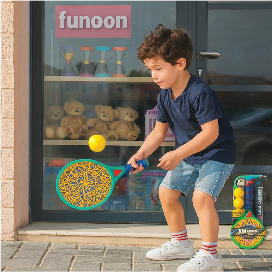 Kids Tennis Racket Set with Balls – XW Sport Series Outdoor & Indoor Play Set (Age 3+)