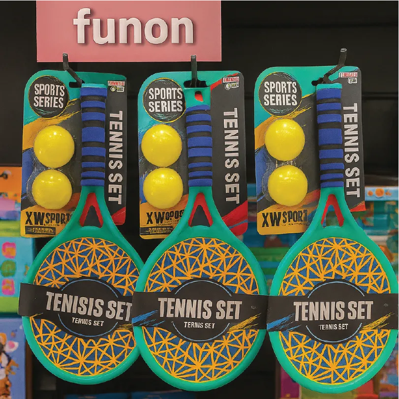 Kids Tennis Racket Set with Balls – XW Sport Series Outdoor & Indoor Play Set (Age 3+)
