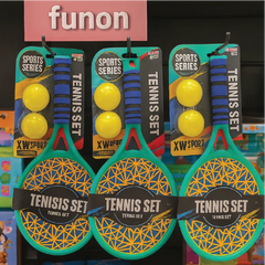 Kids Tennis Racket Set with Balls – XW Sport Series Outdoor & Indoor Play Set (Age 3+)