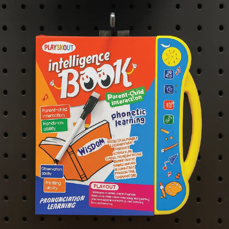 Playskout Intelligence Learning Book – Educational Phonetic & Pronunciation Toy for Kids