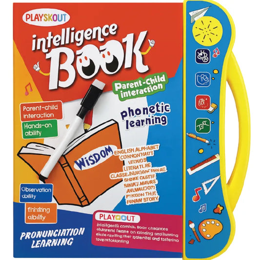 Playskout Intelligence Learning Book – Educational Phonetic & Pronunciation Toy for Kids