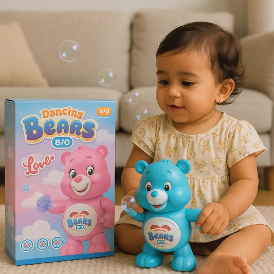 Dancing Bear Bubble Toy – Musical & Light-Up (3+ Years)