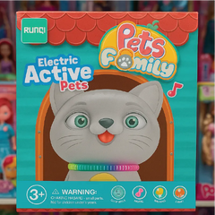 Electric Active Cat – Pets Family Musical & Walking Toy (3+ Years)