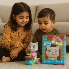 Electric Active Cat – Pets Family Musical & Walking Toy (3+ Years)