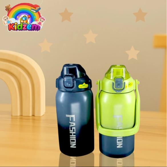 650ml Fashion Water Bottle for Kids – Leakproof BPA-Free Bottle with Handle