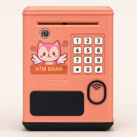 Creative ATM Money Box – Electronic Piggy Bank with Password & Music for Kids (3+ Years)